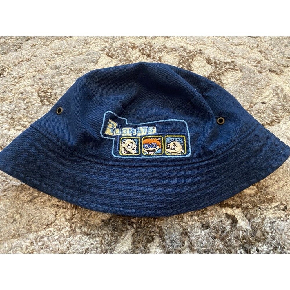1999 rugrats Bucket hat vintage nickelodeon viacom Infant Child 90s retro Y2k